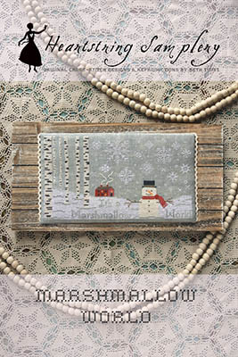 Marshmallow World 175w x 101h by Heartstring Samplery 25-3058