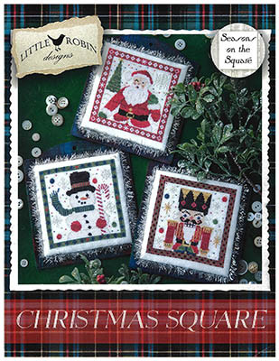 Christmas Square 80w x 80h by Little Robin Designs 25-3199