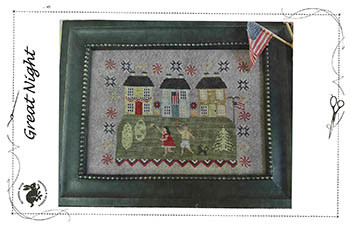 Great Night 114w x 107h by Running With Needles & Scissor 25-2197