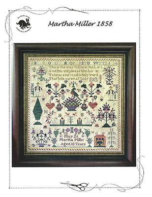 Martha Miller 1858 233w x 239h by Running With Needles & Scissor 25-2835