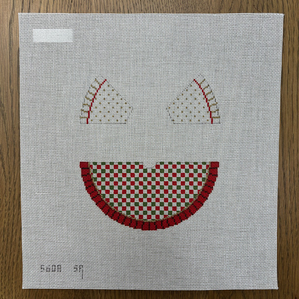 Angel 3D CHRISTMAS GINGHAM 5608 Susan Roberts Needlepoint