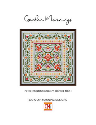 Garden Mornings 109w x 109h by CM Designs 26-1044