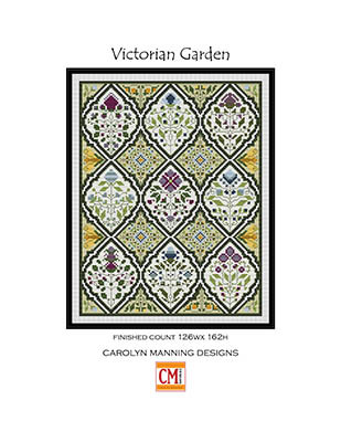 Victorian Garden 126w x 126h by CM Designs 26-1063