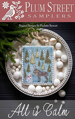 All Is Calm 72w x 90h by Plum Street Samplers 26-1051