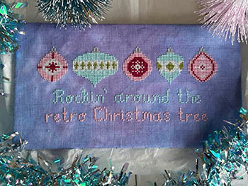 Retro Christmas 115w x 49h by Darling & Whimsy Designs 26-1021
