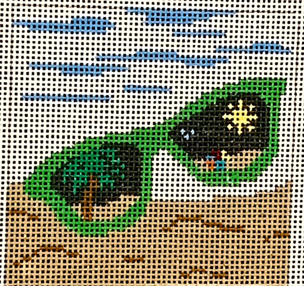 BP-43-13M Sunglasses Insert 4 x 4 13 Mesh BP Designs