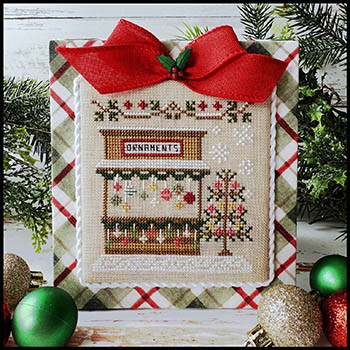 Christmas Market - Ornament Stand 55w x 59h by Country Cottage Needleworks 26-1036