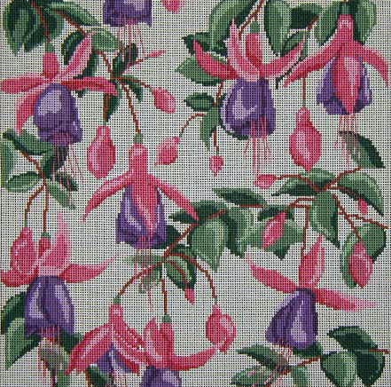 155 Fuchsia II 14 x 14  12 Mesh Danji Designs