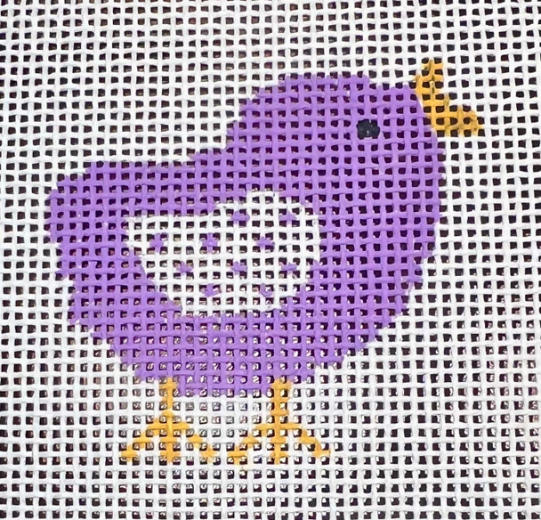 HB-52 Mini Chick - Purple  2 ½ x 2 ¼ 18 Mesh Hummingbird Designs