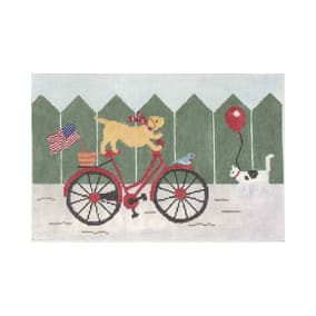 LM-PL 62 Out for a Ride 13.5 x 9 13 Mesh Laura Megroz