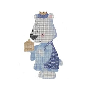 LL-XO 07 King - Bear  3.5 x 5.75  18 Mesh Pretty Little Lines
