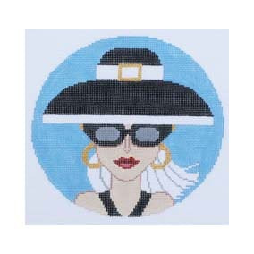 Floral FL105 Fancy Pants Shelly Tribbey Designs 6"RD 18 Mesh