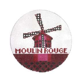 Famous Landmarks ST-LAND 03 Moulin Rouge 5"RD 18 Mesh Shelly Tribbey Designs