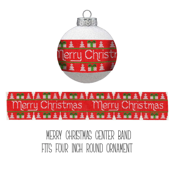 SA-XO 89 Merry Christmas Band 2.25 x 12.75 Starke Art Designs
