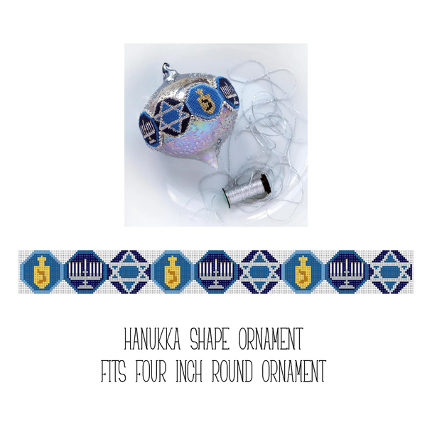 SA-XO 74 Hanukkah Band 1.25 x 12.75 Starke Art Designs