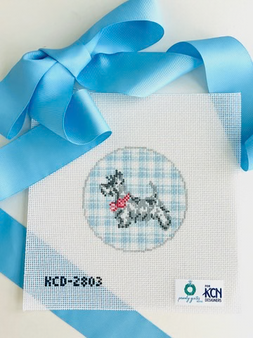 Pearly Gates Scottie Dog 4 1/2 Round 13 Mesh