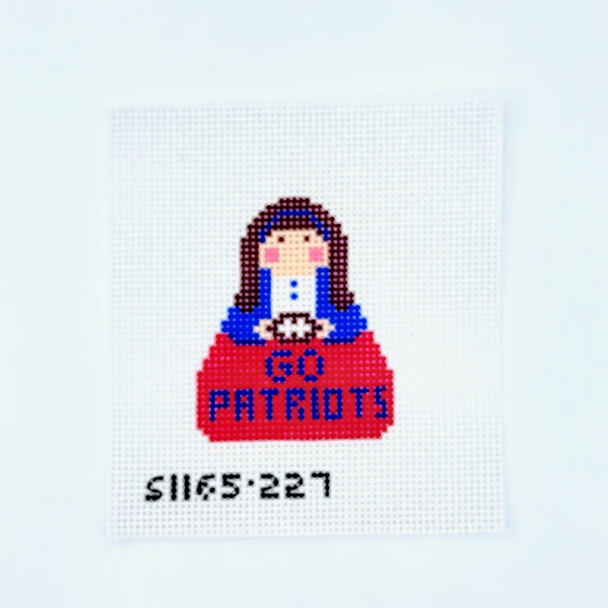Patriots Angel 2 1/4" X 3" 13 Mesh STITCH-ITs SI165227