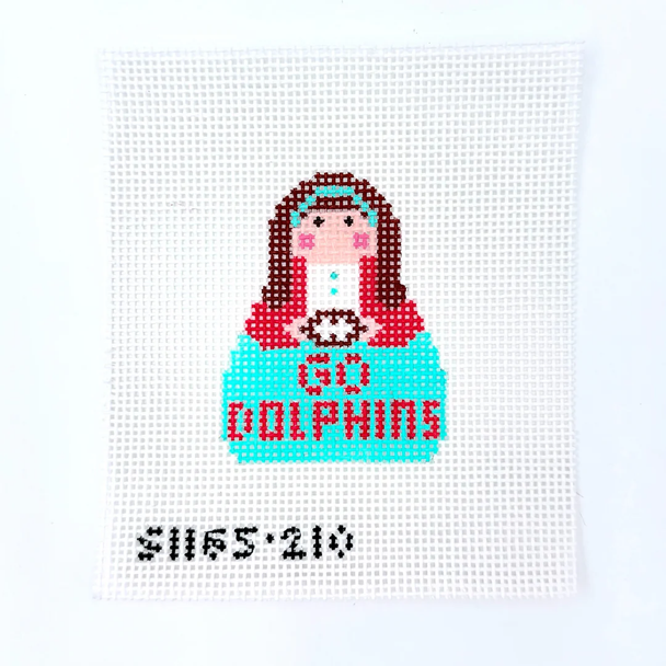 Dolphins Angel 2 1/4" X 3" 13 Mesh STITCH-ITs SI165210