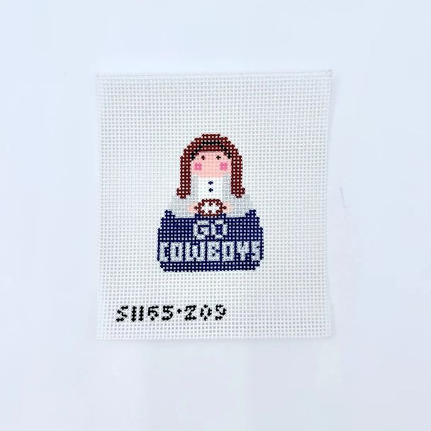 Cowboys Angel 2 1/4" X 3" 13 Mesh STITCH-ITs SI165209