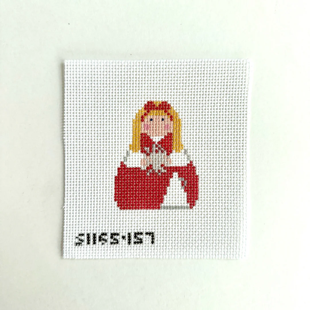 Cheerleading Angel 3 1/2" X 2 1/4" 13 Mesh STITCH-ITs SI165157