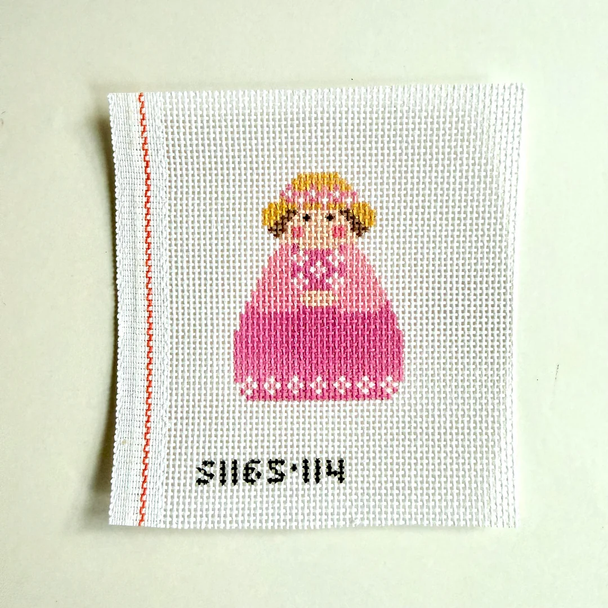 Easter Bonnet Angel 2 1/4" X 3" 13 Mesh STITCH-ITs SI165114