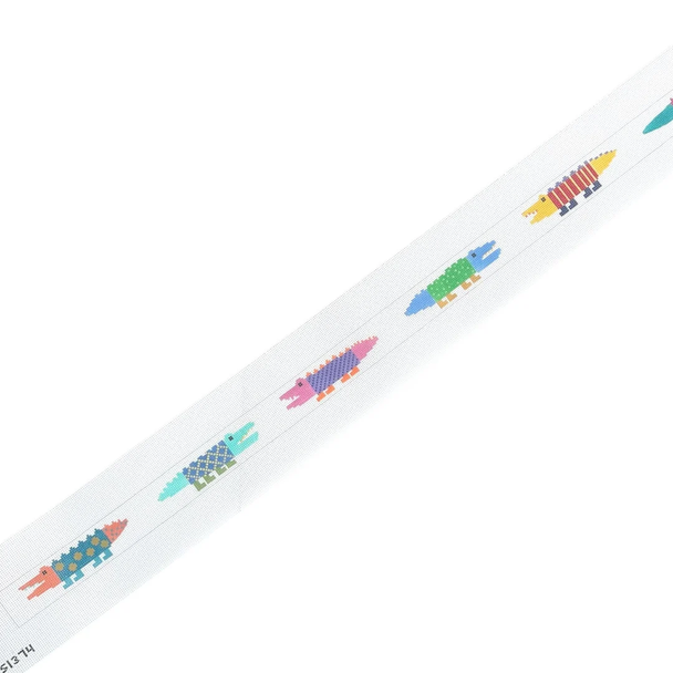 Colorful Alligator Strap Canvas 42 1/2" X 1 3/4" 13 Mesh STITCH-ITs SI374