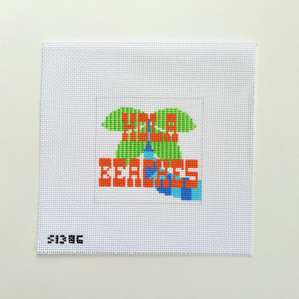 Hola Beaches 4 1/2" Square 13 Mesh STITCH-ITs SI386
