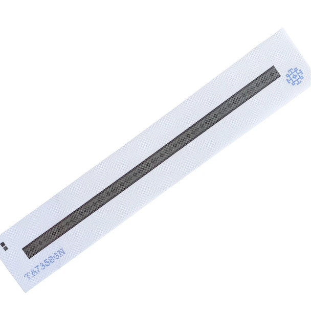 Bedford - Green/Navy Printed Canvas 24 1/4” x 1  13 Mesh Thorn Alexander (KCN)