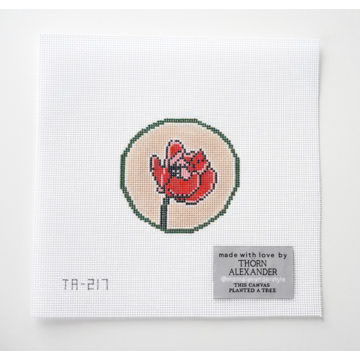 Poppy Love 3" Round 18 Mesh Thorn Alexander (KCN) TA10