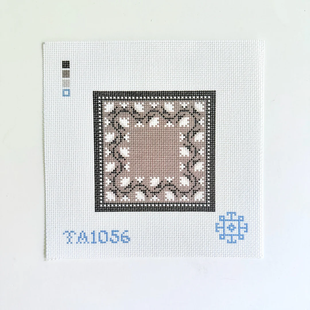 Table Number - Brown - Printed Canvas 5" x 5" Square 13 Mesh Thorn Alexander (KCN)