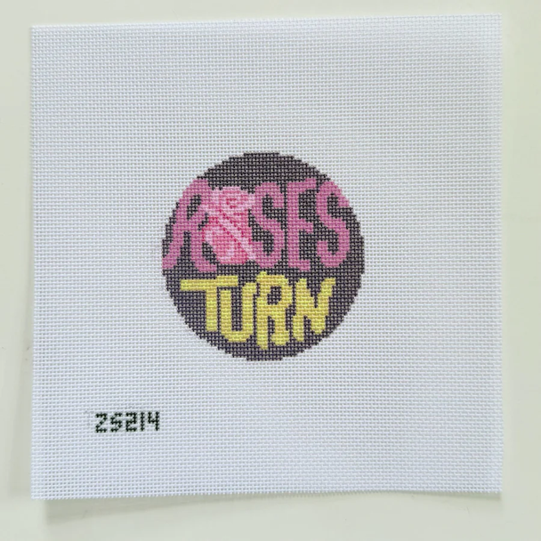 Rose's Round 3 x3 " 18 Mesh Ziggy Stitches