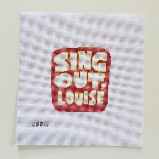 Sing Out! 4" X 4" 18 Mesh Ziggy Stitches