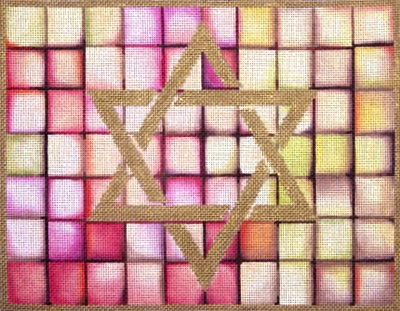 Tallis Bag 400j Jeweltone Tile 10 x 13"  13 Mesh Lani Enterprises