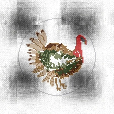 CM133 Turkey 4" x4" 18 Mesh Camilla Moss
