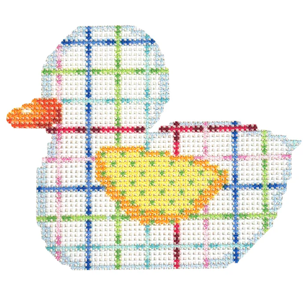 NTG TS548 - Tattersall Duckie 3" x 3.5" 18 Mesh Two Sisters Designs