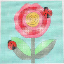 EWE-724 Libby Flower 4 x 4 1/4 13 Mesh Ewe And Eye