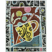 EWE-763 Cafe Fiesta 9.25 x 12 18 Mesh Ewe And Eye