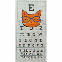 400 series:  438B Orange Cat Eyeglasses Case 3 x 7 18 Mesh Tango & Chocolate Tatutina/Georgia Florena Shaban