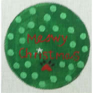 400 series:  430 Meowy Christmas 3.75 Round 13 Mesh Tango & Chocolate Tatutina/Georgia Florena Shaban