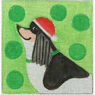 400 series:  T-429C King Cavalier Santa Hat 4 x 4 13 Mesh Tango & Chocolate Tatutina/Georgia Florena Shaban