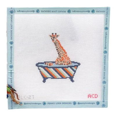 TUB FRIENDS - GIRAFFE 3.5" x 3" 18  Mesh AC Designs