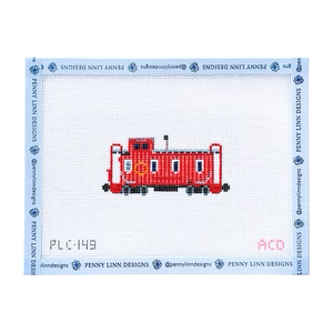 RED CABOOSE 1.61" x 3.56" 18 Mesh AC Designs
