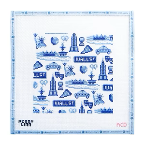 NYC TOILE 8" x 8" 13 Mesh AC Designs