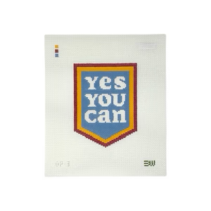 OPXBW: YES YOU CAN 12" x 9 13 Mesh BATESWOOD NEEDLEPOINT