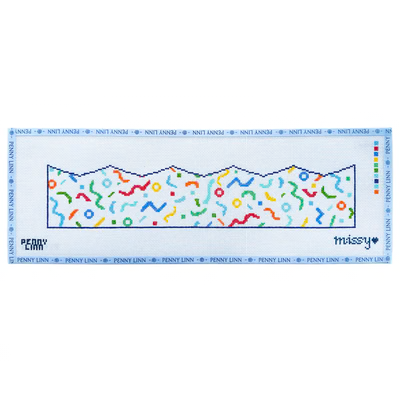 BIRTHDAY CROWN - CONFETTI 3.6" x 17.3" 13 Mesh CLASSICALLY MISSY