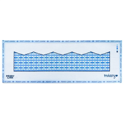 BIRTHDAY CROWN - PLAID  3.6" x 17.3" 13 Mesh CLASSICALLY MISSY