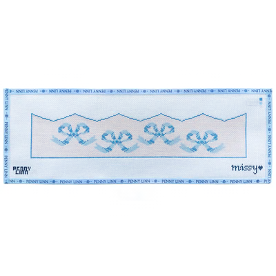 BIRTHDAY CROWN GIRL- BOWS  3.6" x 17.3" 13 Mesh CLASSICALLY MISSY