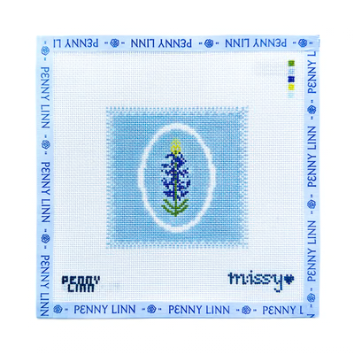 BLUEBONNET LACE SQUARE 4" x 4" 18  Mesh CLASSICALLY MISSY