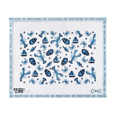 COASTAL PILLOW 6.5" x 8.5" 13 Mesh COAST TO COAST