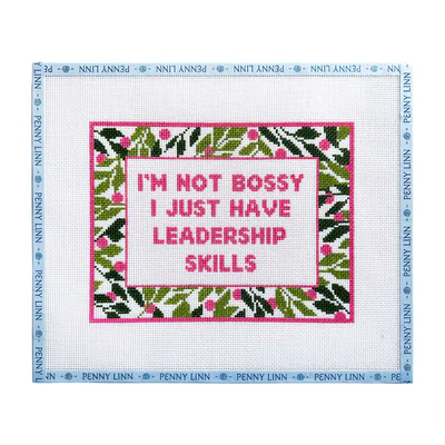 I'M NOT BOSSY 7" x 9.25" 18 Mesh COAST TO COAST